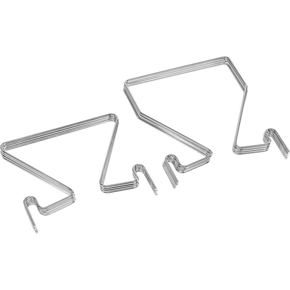 kaiserkraft Kartonagen-Magazinboard, zur Befestigung an Aufsatzholmen, für Tischbreite 2000 mm, 9 Trennbügel 2