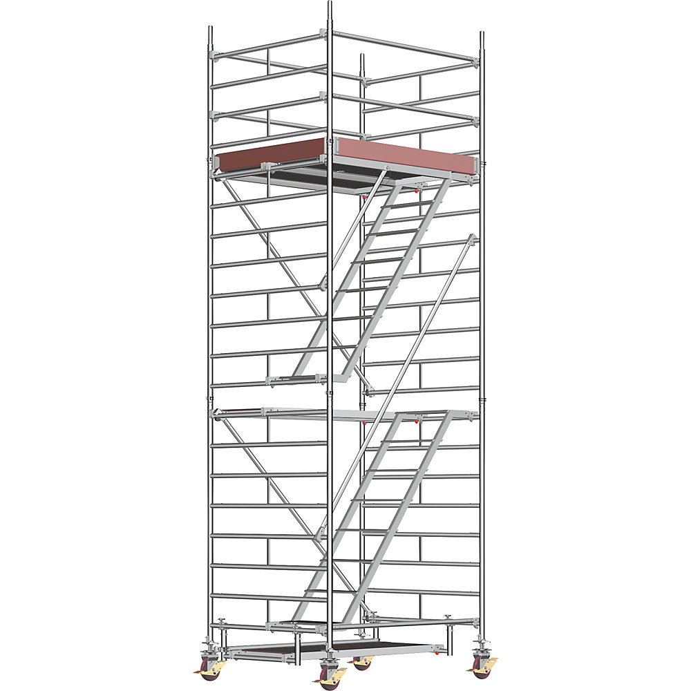 Photos - Ladder Layher with  frame, platform 1.80 x 1.50 m, with  frame, platf