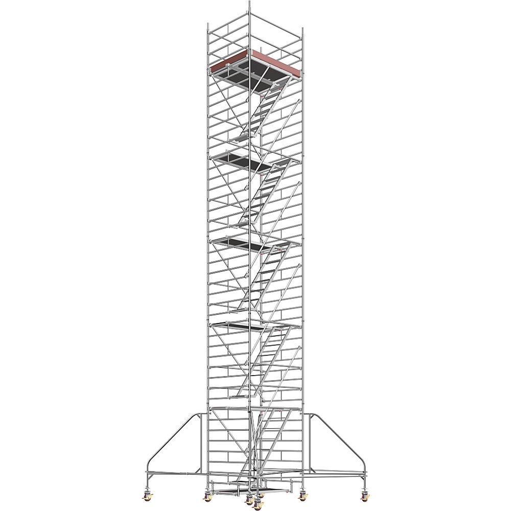 Photos - Ladder Layher with  frame, platform 1.80 x 1.50 m, with  frame, platf