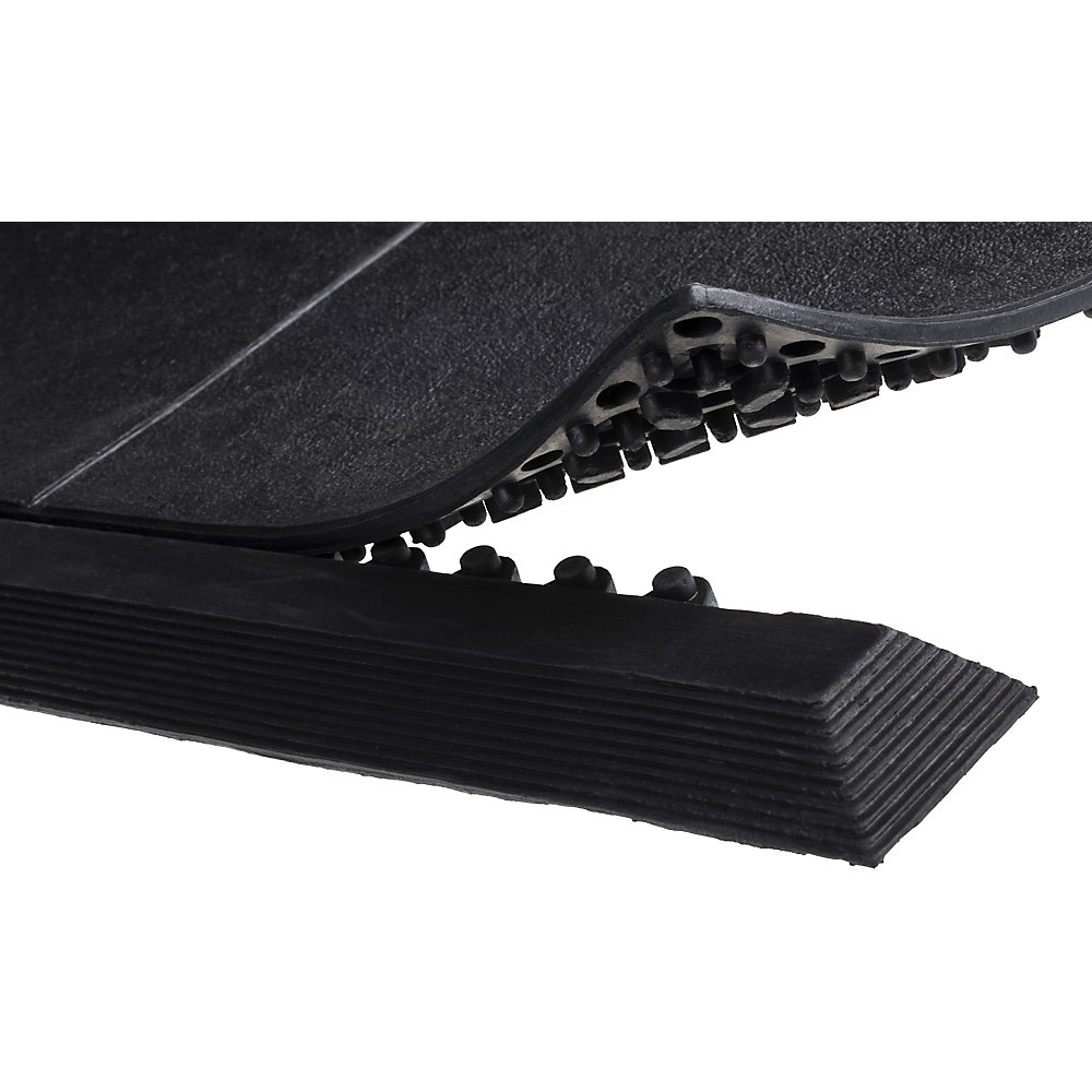 Randleiste NBR/SP, LxBxH 965 x 65 x 17 mm, schwarz, inklusive Ecke, männlich Miltex 2