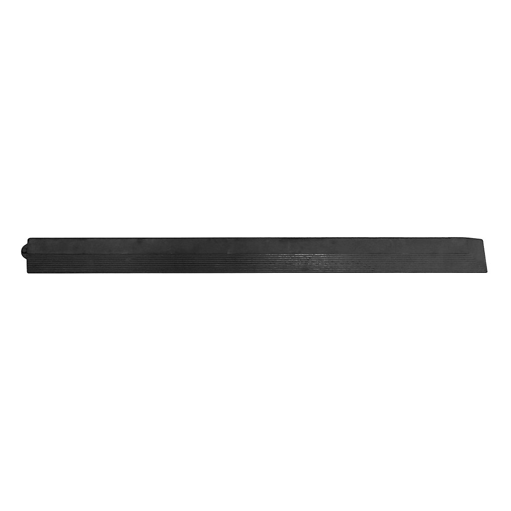 Bordure NBR/SP, L x l x h 965 x 65 x 17 mm, noir, avec coins, femelle