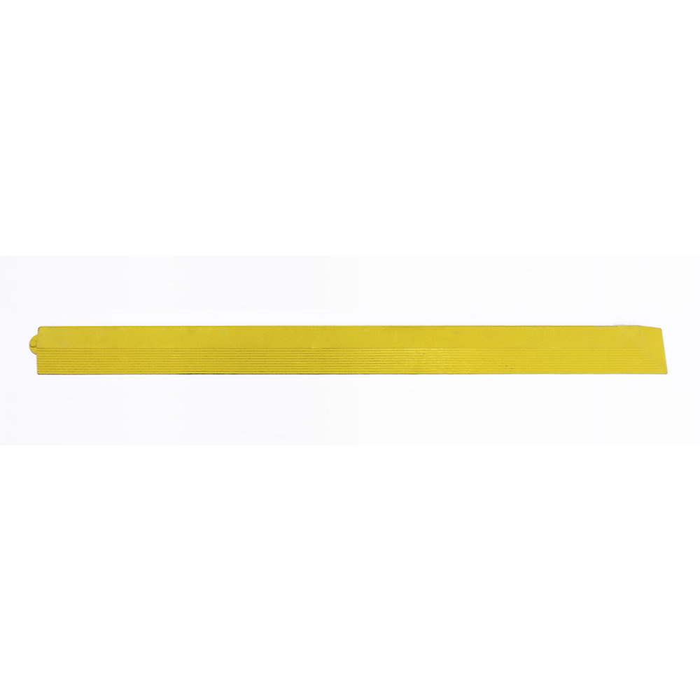 Bordure NBR/SP, L x l x h 965 x 65 x 17 mm, jaune, avec coins, femelle