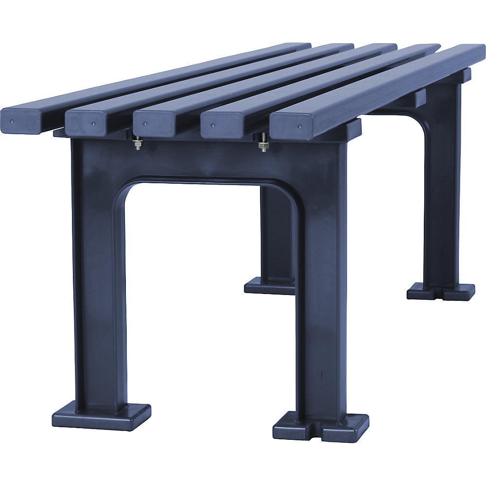 Kaiserkraft Sitzbank Blau 150 cm 2