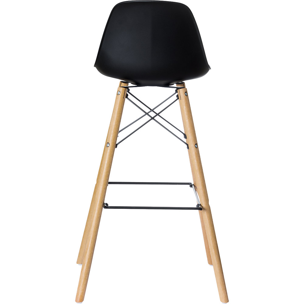 Steelwood Bar Stool Black 2
