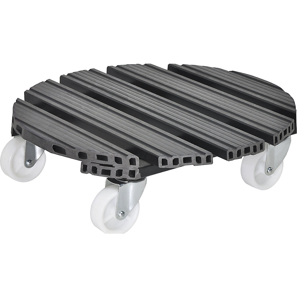 Plateau roulant pour plante en WPC