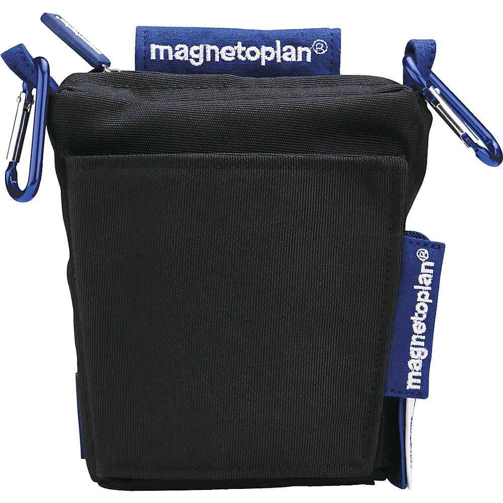 Moderationstasche ACTION HOLSTER, bestückt mit Zubehör, HxBxT 150 x 190 x 45 mm magnetoplan 2