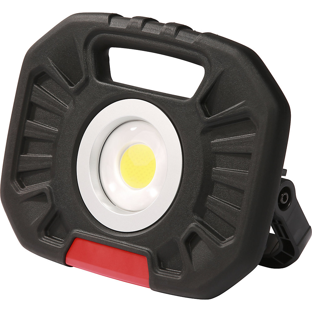 Projecteur de chantier à diodes LED sur accumulateur 25W, 4 niveaux de luminosité, 25 W