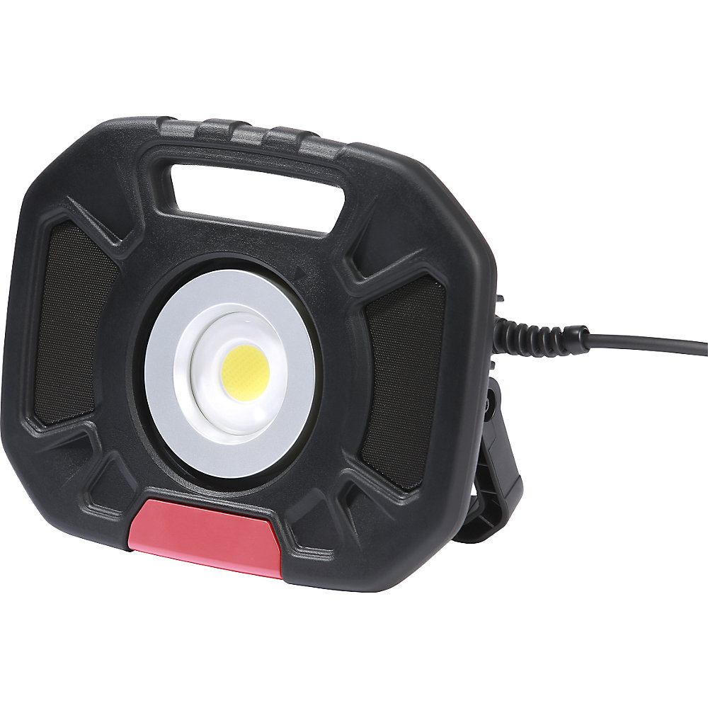 Projecteur de chantier à diodes LED 40W, avec haut-parleur Bluetooth, 40 W