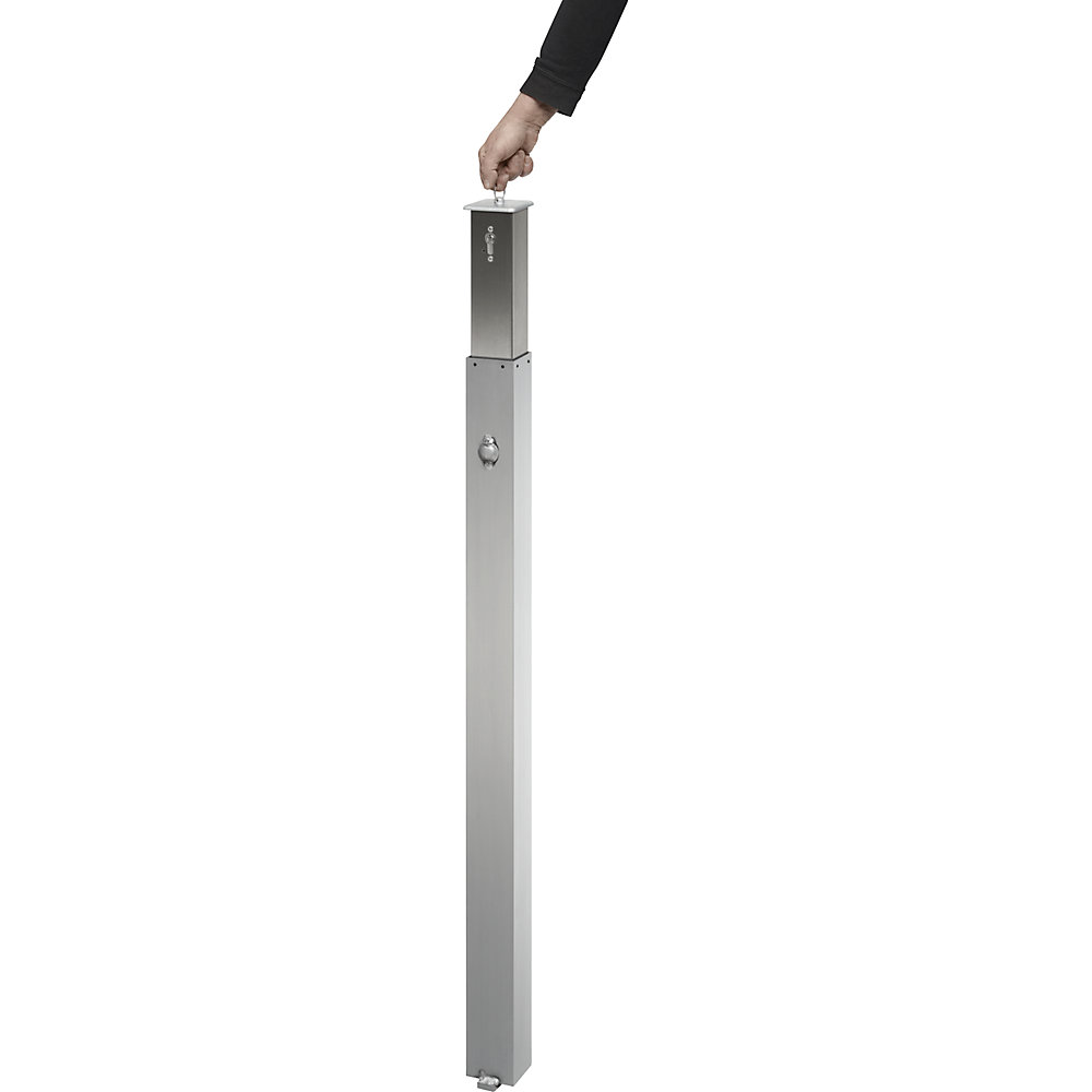 kaiserkirk Steel Bollard Silver 2