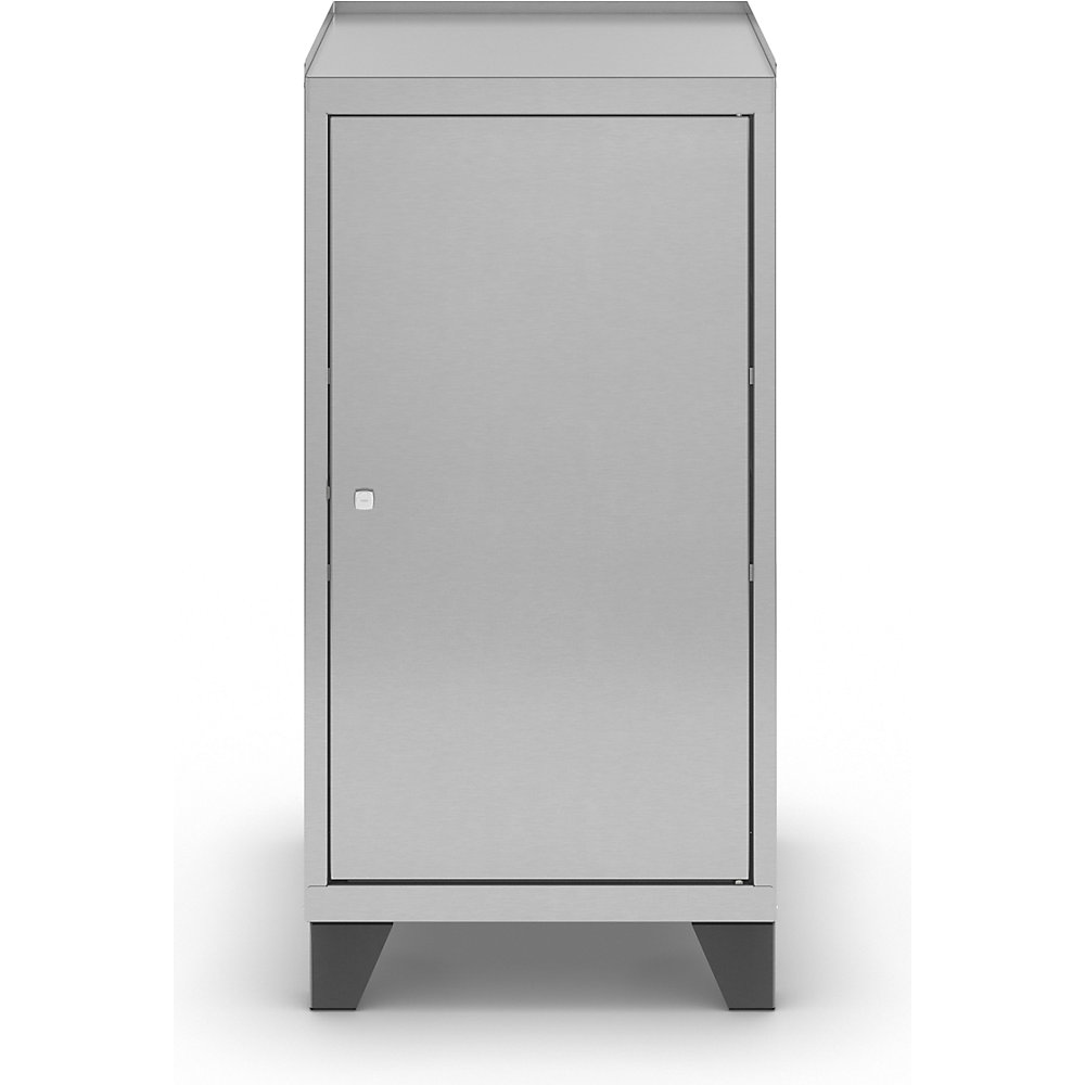 kaiserkraft Armoire à Outils en Acier Inoxydable avec Pieds 500x500x1000 mm 2