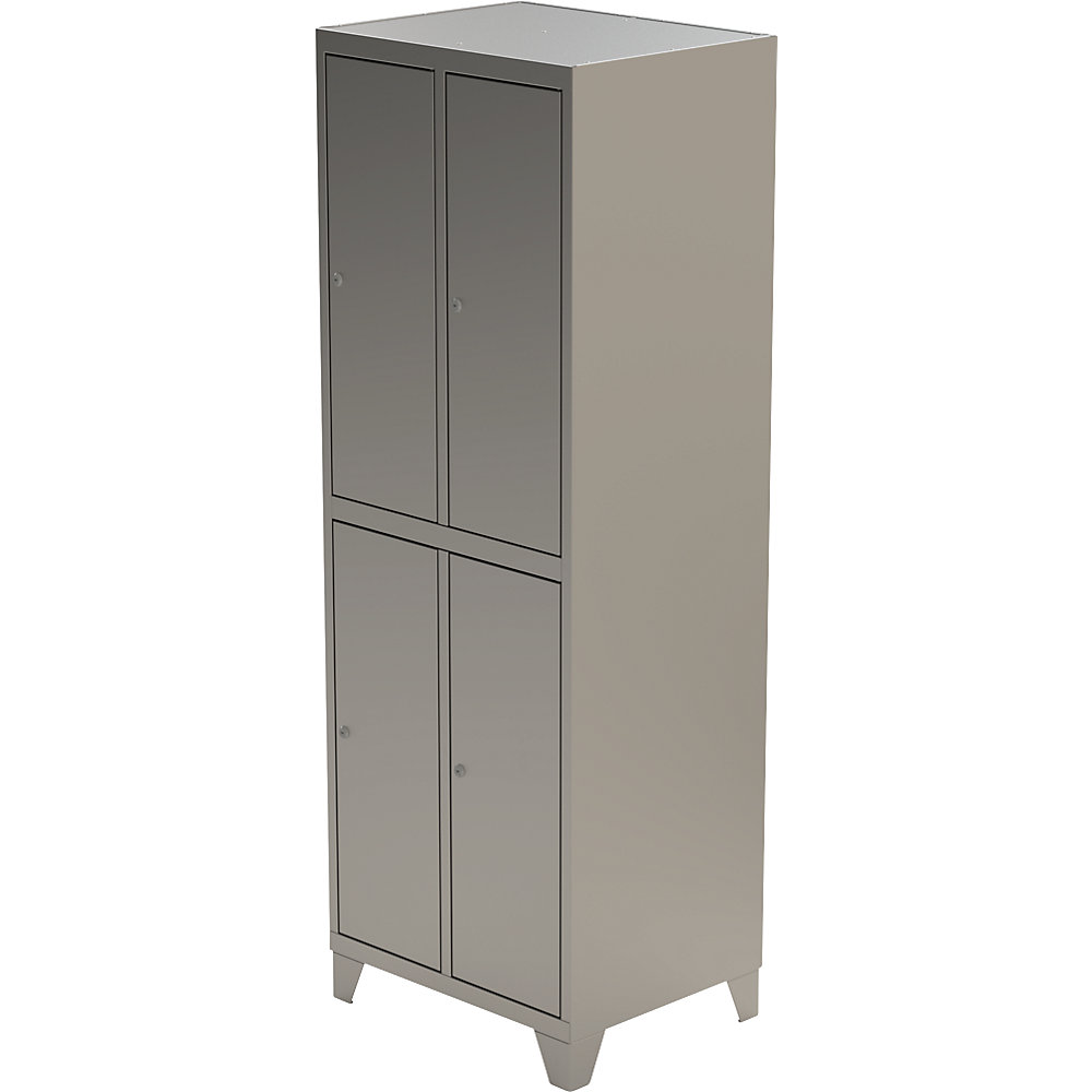 Armoire en inox sur pieds