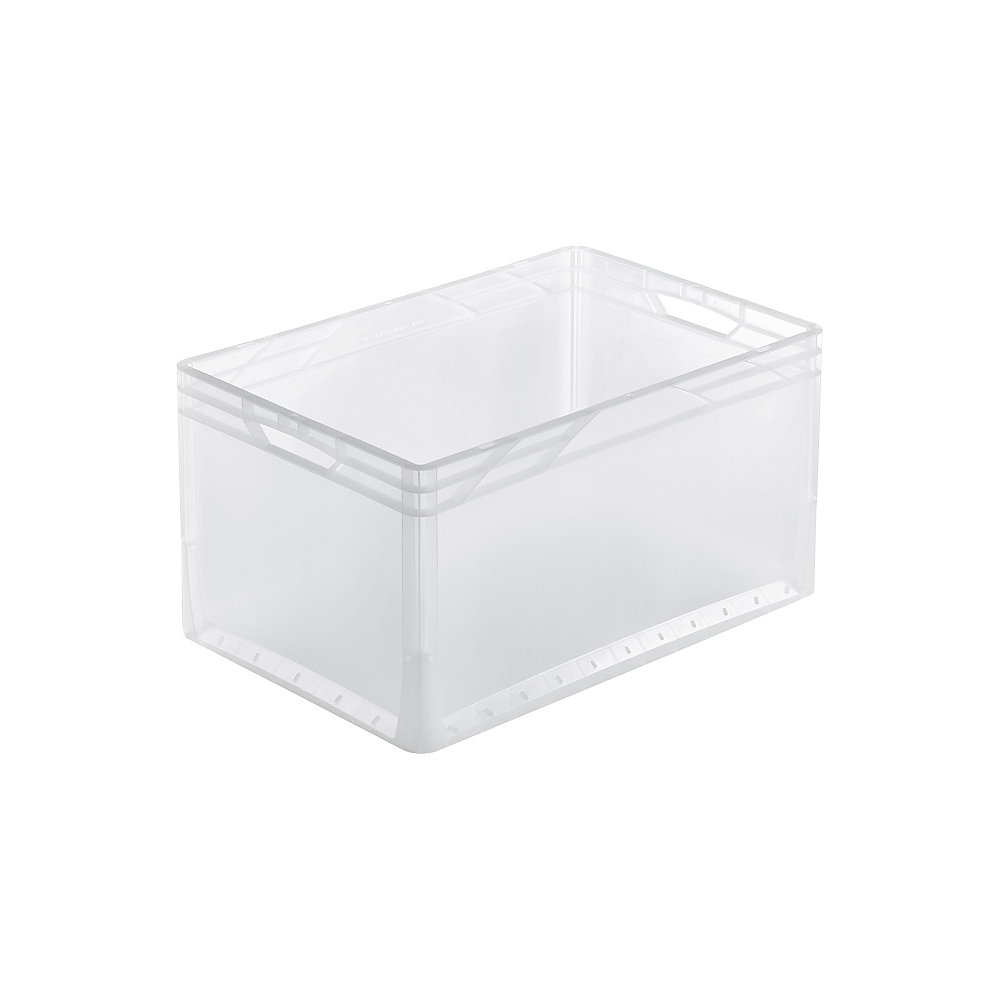 kaiserkraft Euro Container Stackable Translucent 600x400x320mm 2