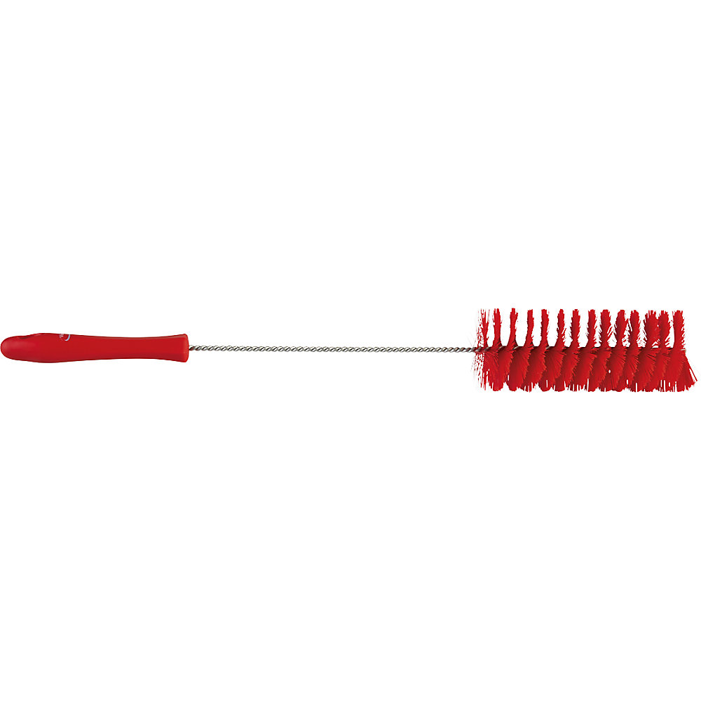 Rohrbürste mit Stiel, medium, Ø 60 mm, VE 15 Stk, rot Vikan 2