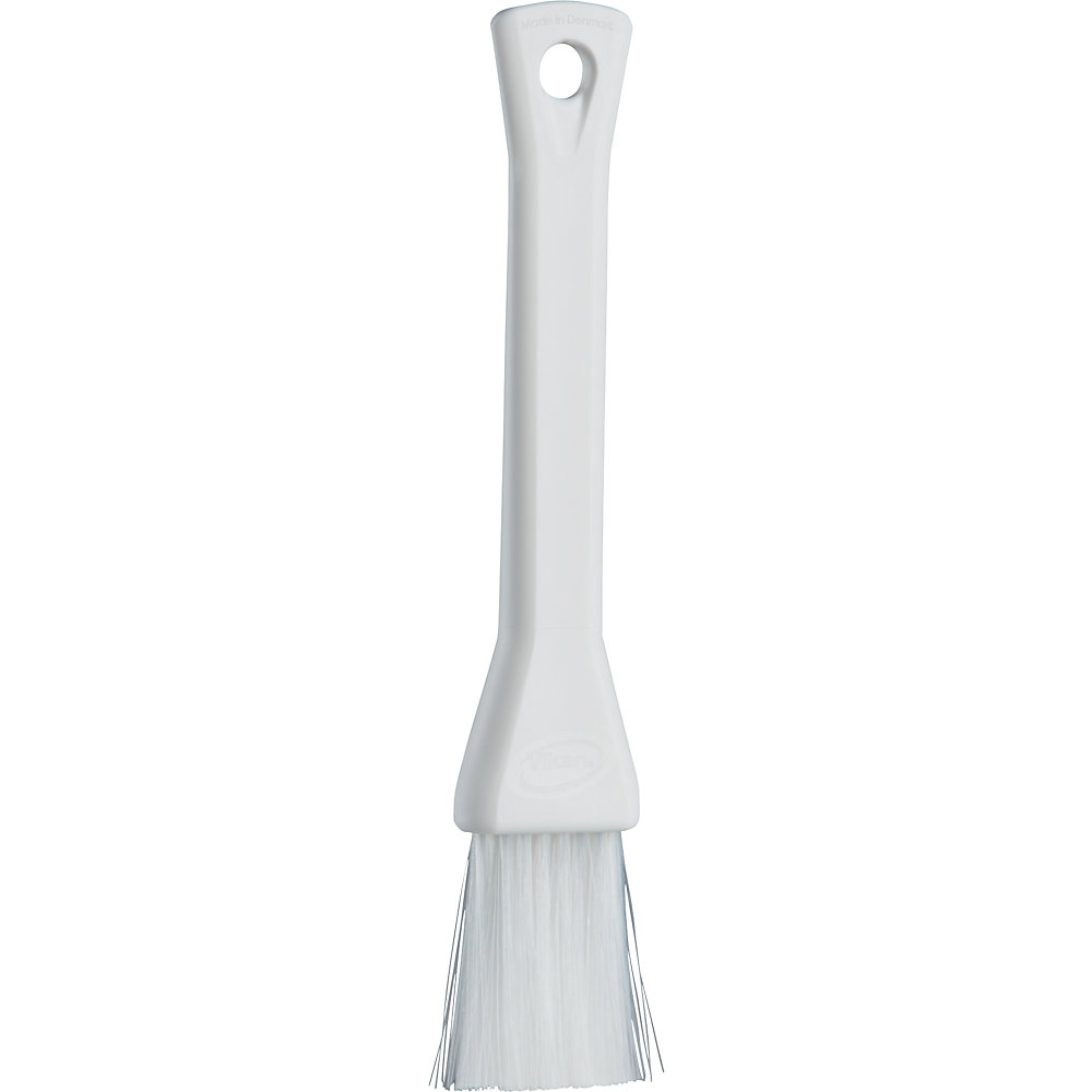 Vikan Pinceau souple pour denrées alimentaires, largeur pinceau 30 mm, lot de 10, blanc