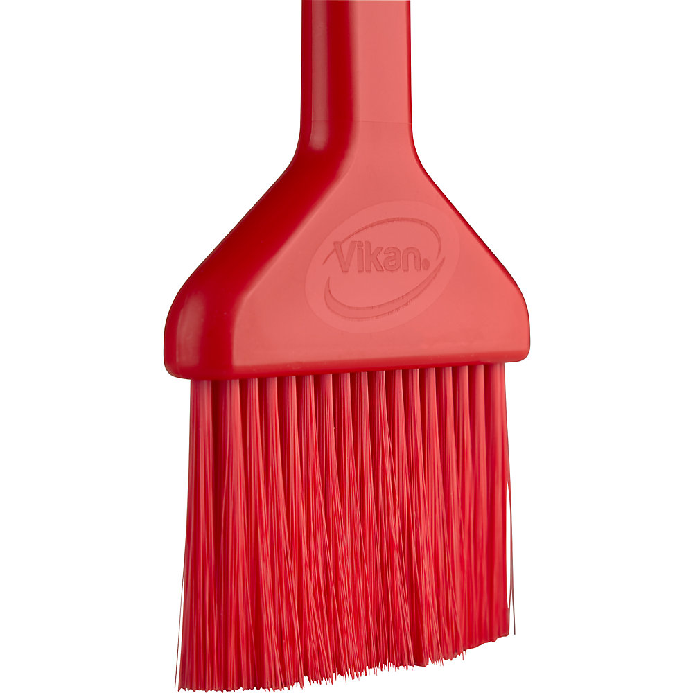 Lebensmittelpinsel, weich, Pinselbreite 70 mm, VE 10 Stk, rot Vikan 2