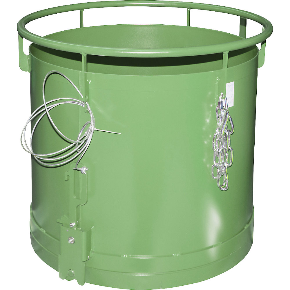 Cuve ronde à fond ouvrant