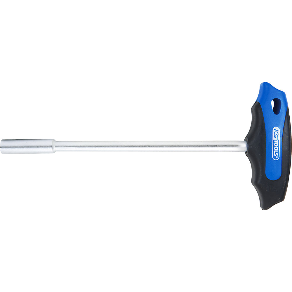 KS Tools Giraviti a bussola con impugnatura a T, lungo, metrico, 11 mm