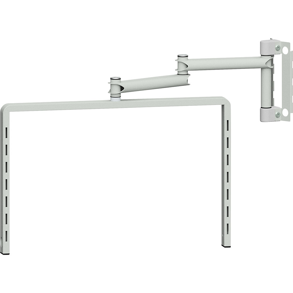 ANKE Base frame with 3-fold swivel arm, for modular system, HxWxD 435 x 670 x 40 mm