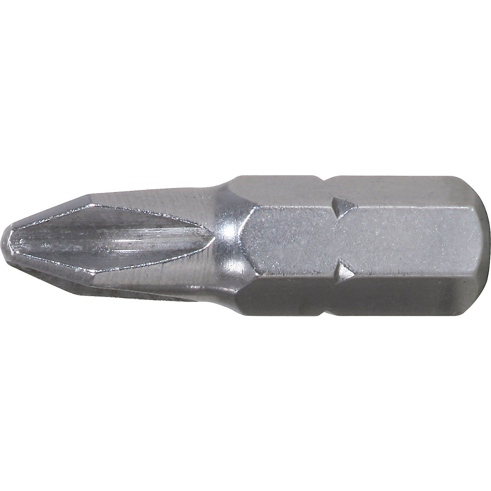 KS Tools Inserto in acciaio inox da 1/4'', PH, lunghezza 25 mm, conf. da 5 pz., PH2