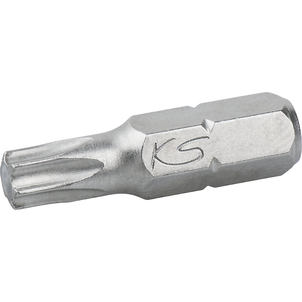 KS Tools Inserto da 1/4'', lunghezza 25 mm, TORX®, conf. da 5 pz., T2