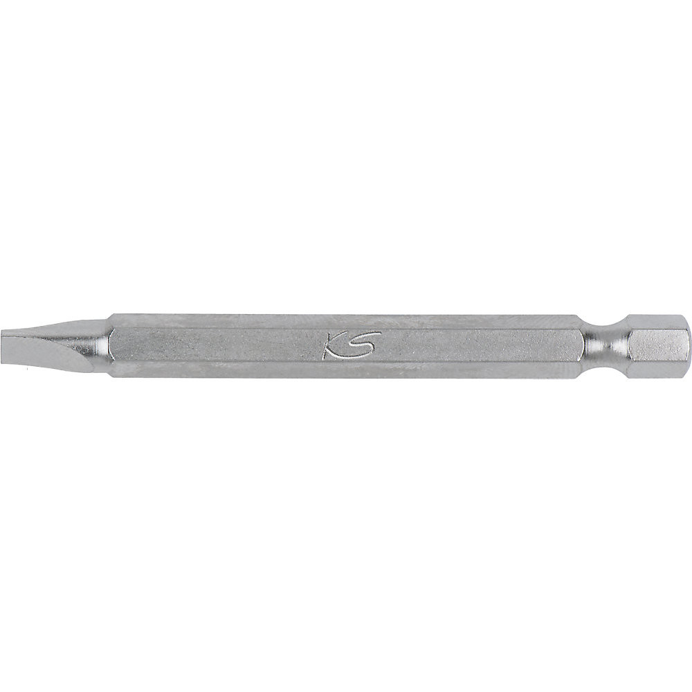 KS Tools Inserto da 1/4'', lunghezza 75 mm, intaglio, conf. da 5 pz., 1,5 mm