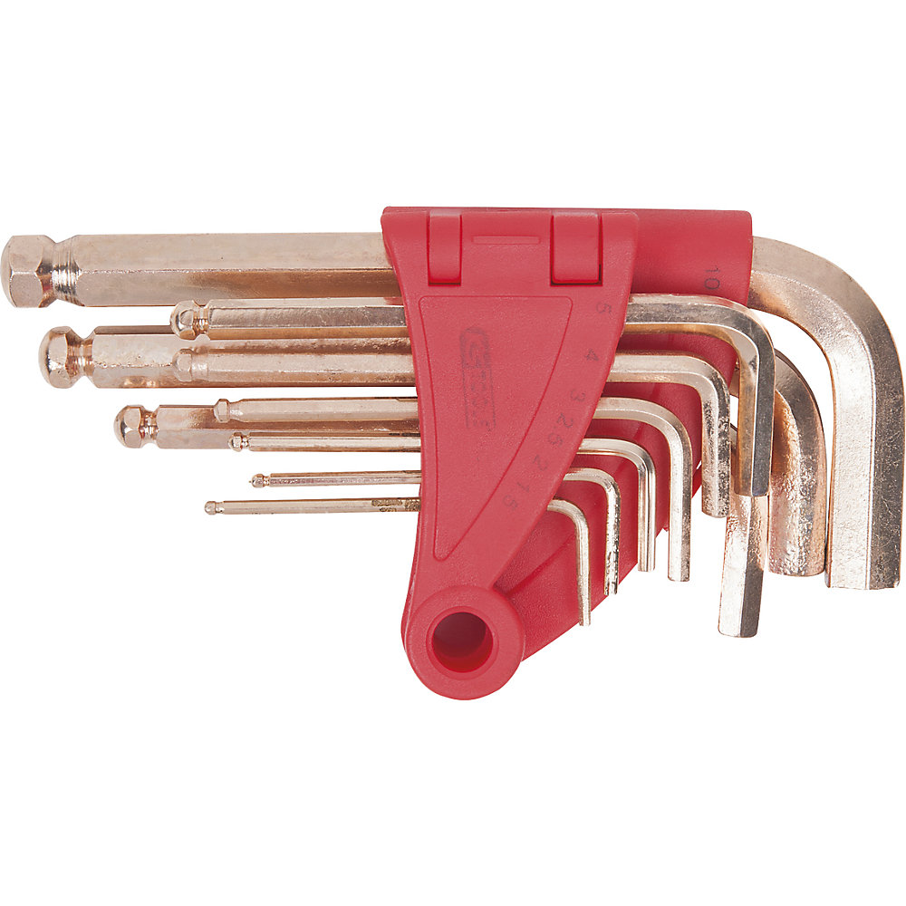 Image of Set di chiavi a brugola BRONZEplus KS Tools