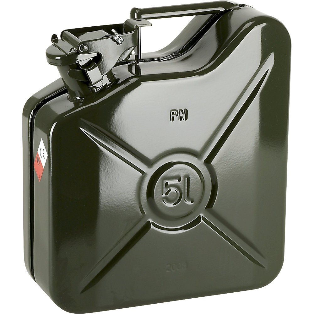 Jerrycan métallique pour carburants