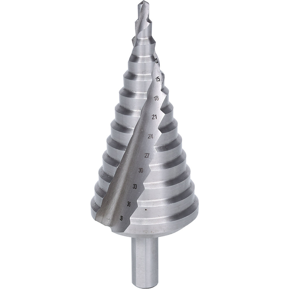 KS Tools Punta a gradino HSS, Ø 4 - 39 mm, 13 gradini