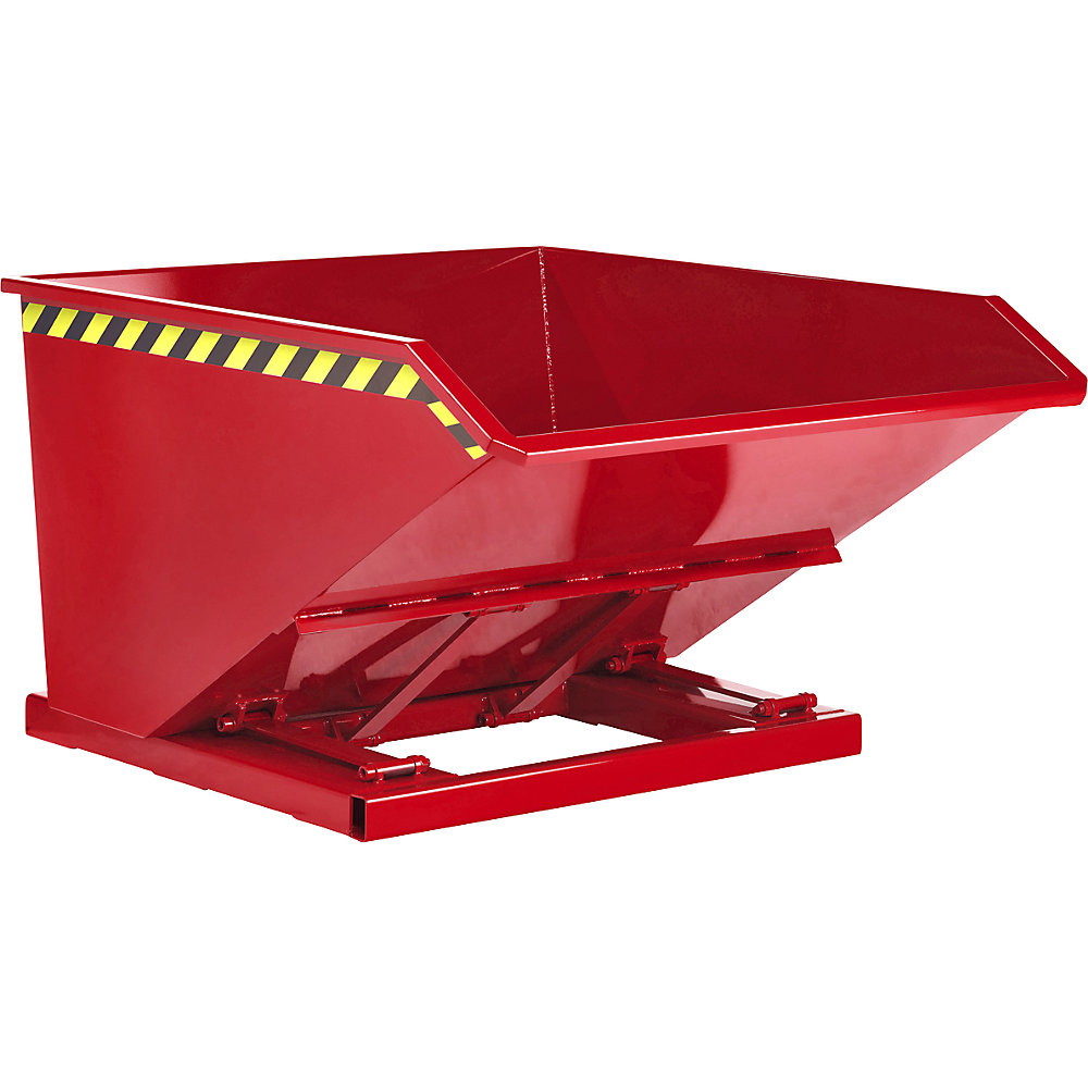 Benne basculante à hauteur de chargement basse