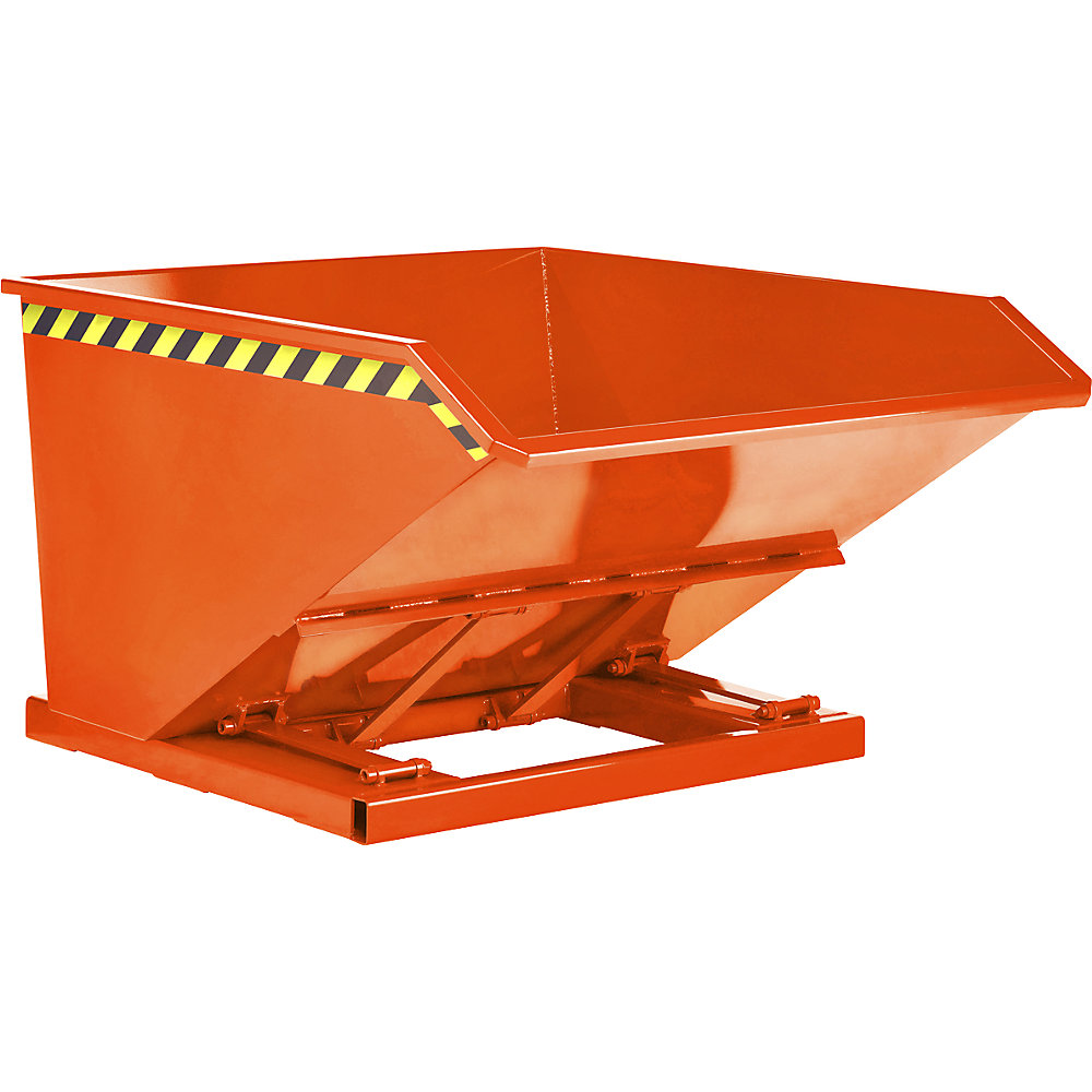 Benne basculante à hauteur de chargement basse