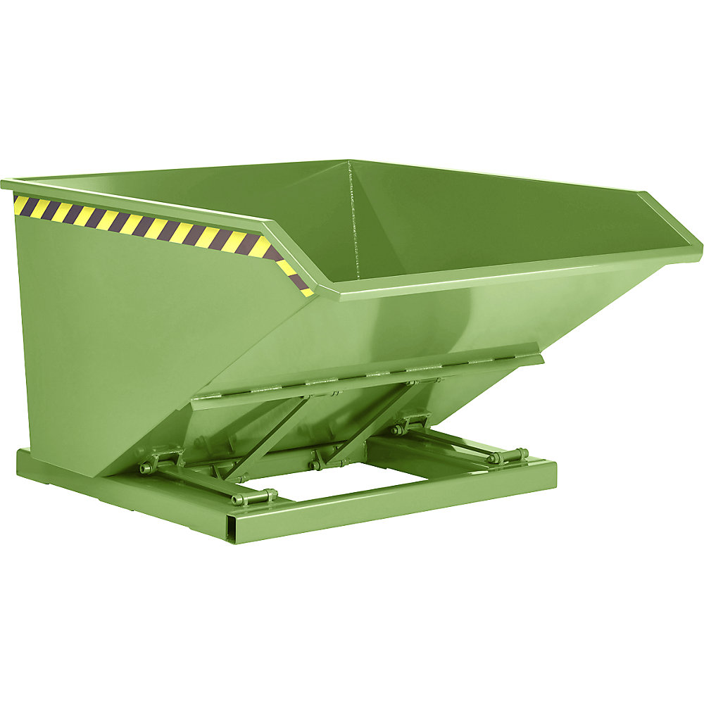 Benne basculante à hauteur de chargement basse