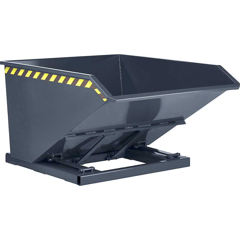 Benne basculante à hauteur de chargement basse