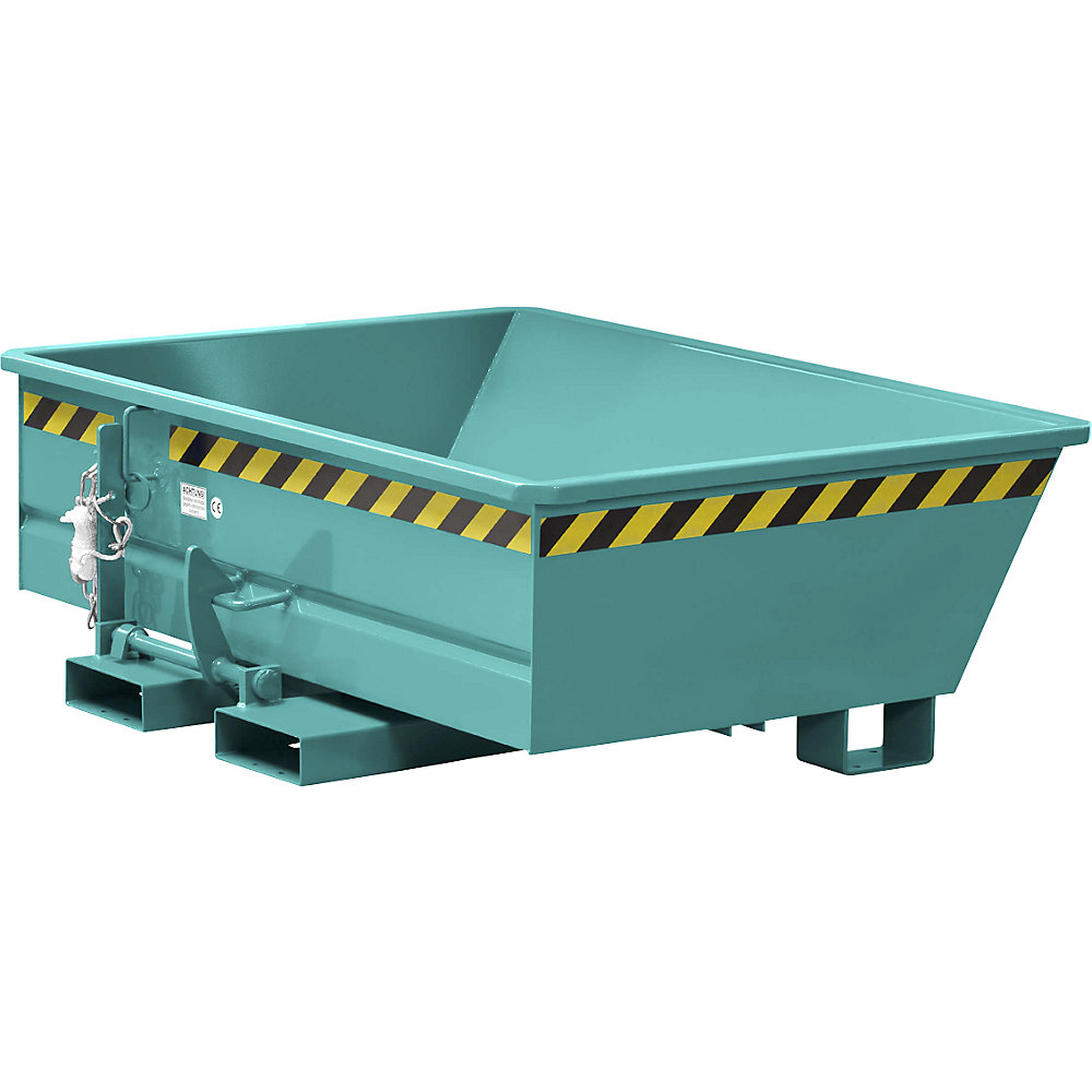 Mini-benne basculante, hauteur réduite