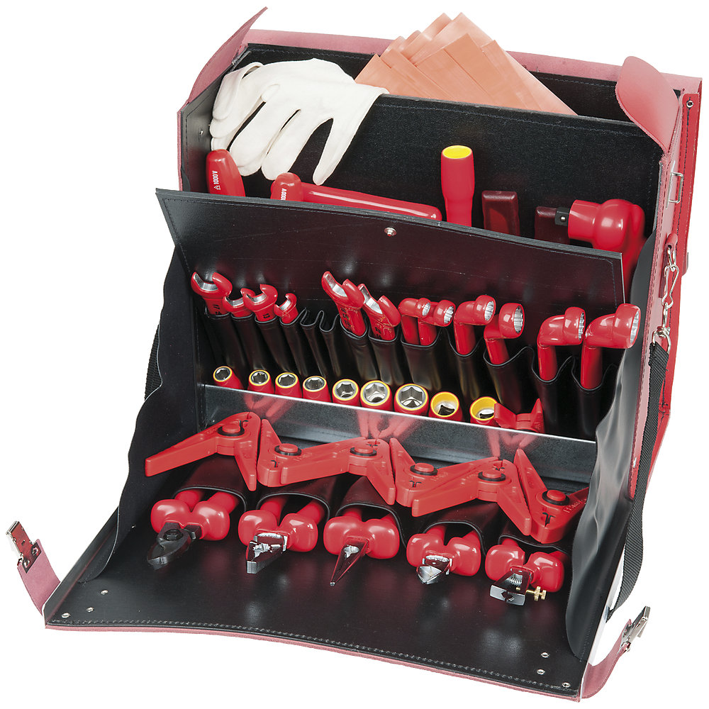 KS Tools Valise d'électricien Pro, 55 éléments, IEC 60900
