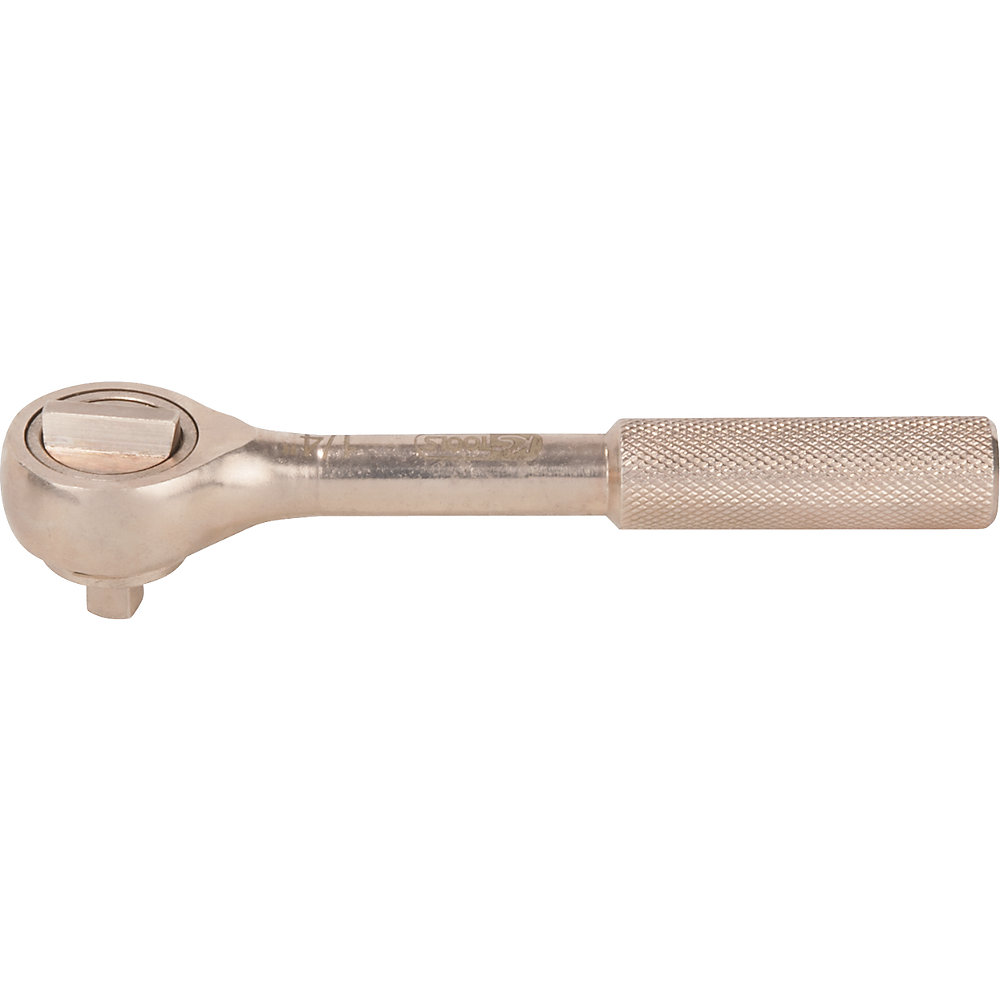 KS Tools Cricchetto reversibile BERYLLIUMplus, 1/4'', lunghezza 150 mm