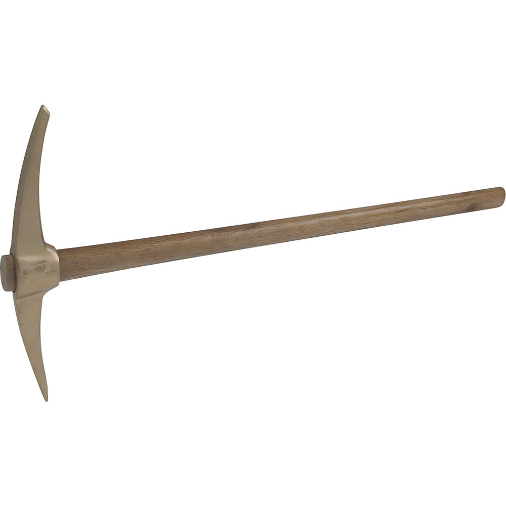 KS Tools Piccone BRONZEplus, manico in faggio, lungh. x largh. 800 x 400 mm