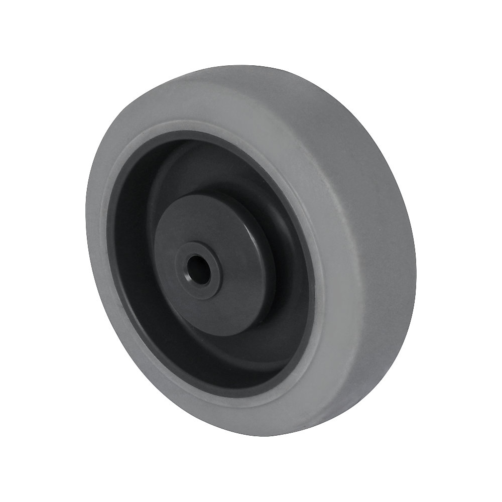 Roue thermoplastique sur jante polypropylène