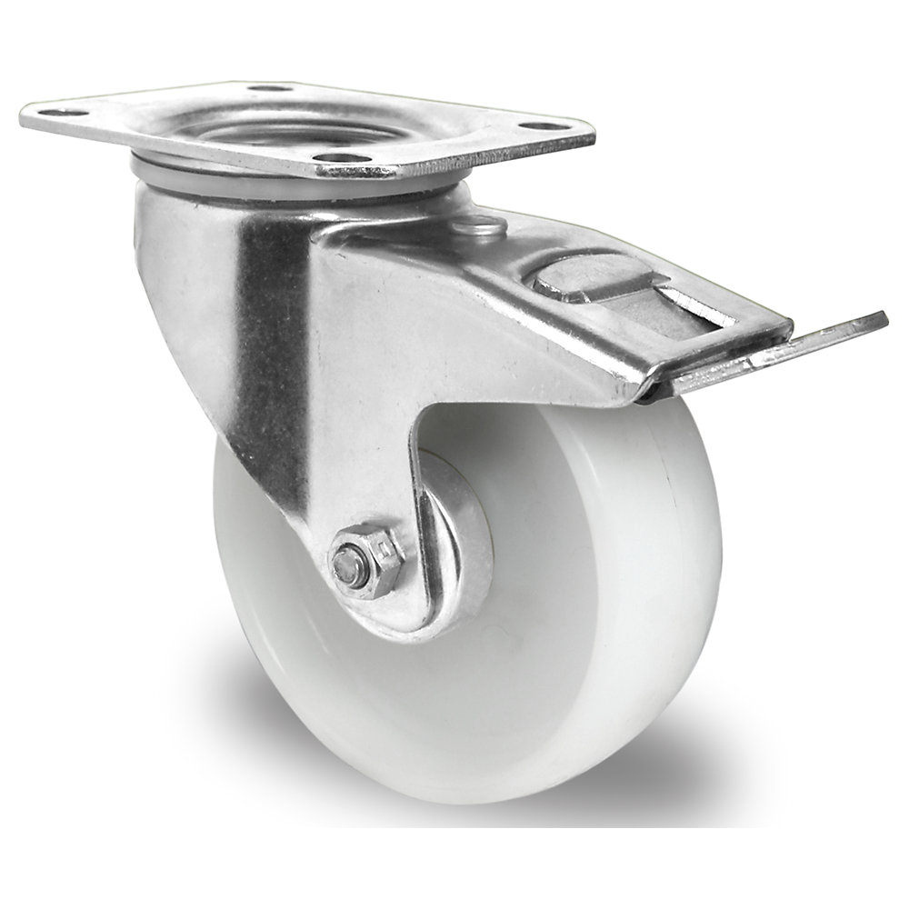 Roulette à bandage polyamide blanc