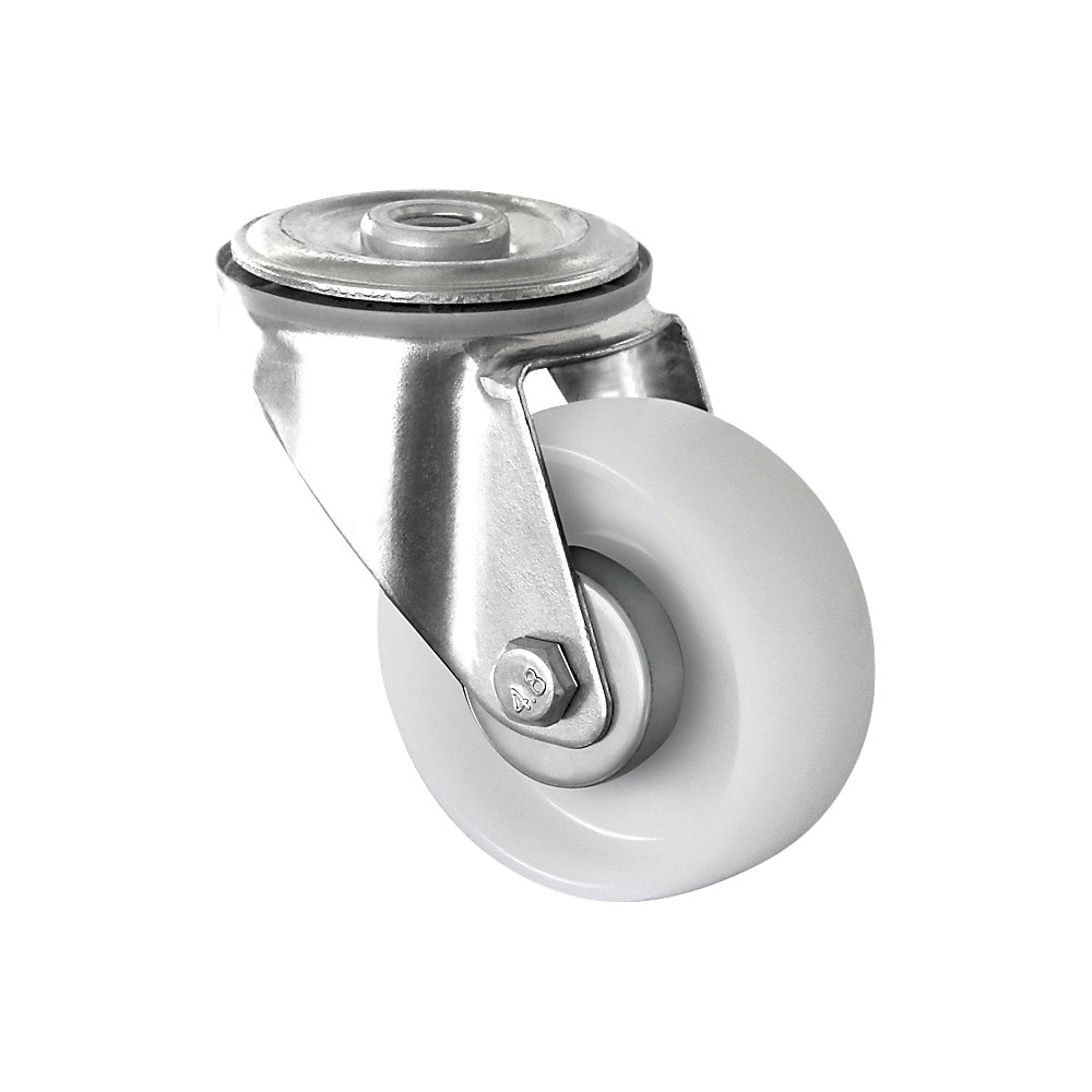 Roulette à bandage polyamide blanc