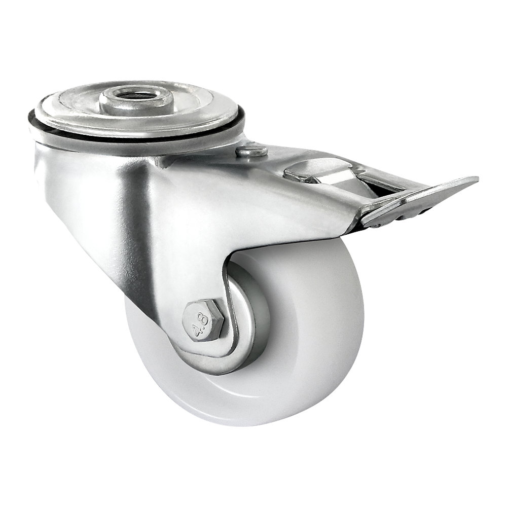 Roulette à bandage polyamide blanc