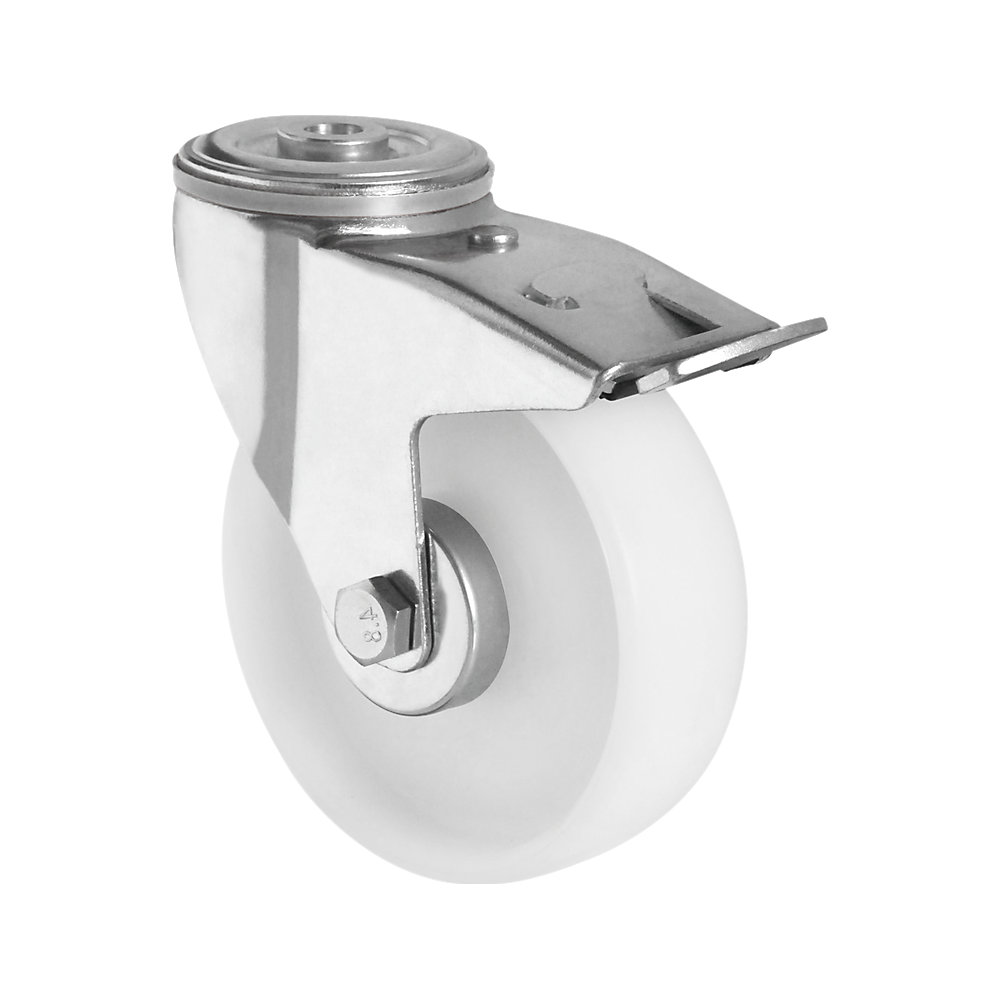 Roulette à bandage polyamide blanc