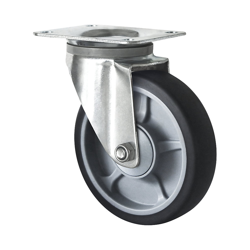 Roulettes thermoplastiques sur jante polypropylène, à partir de 2 pièces