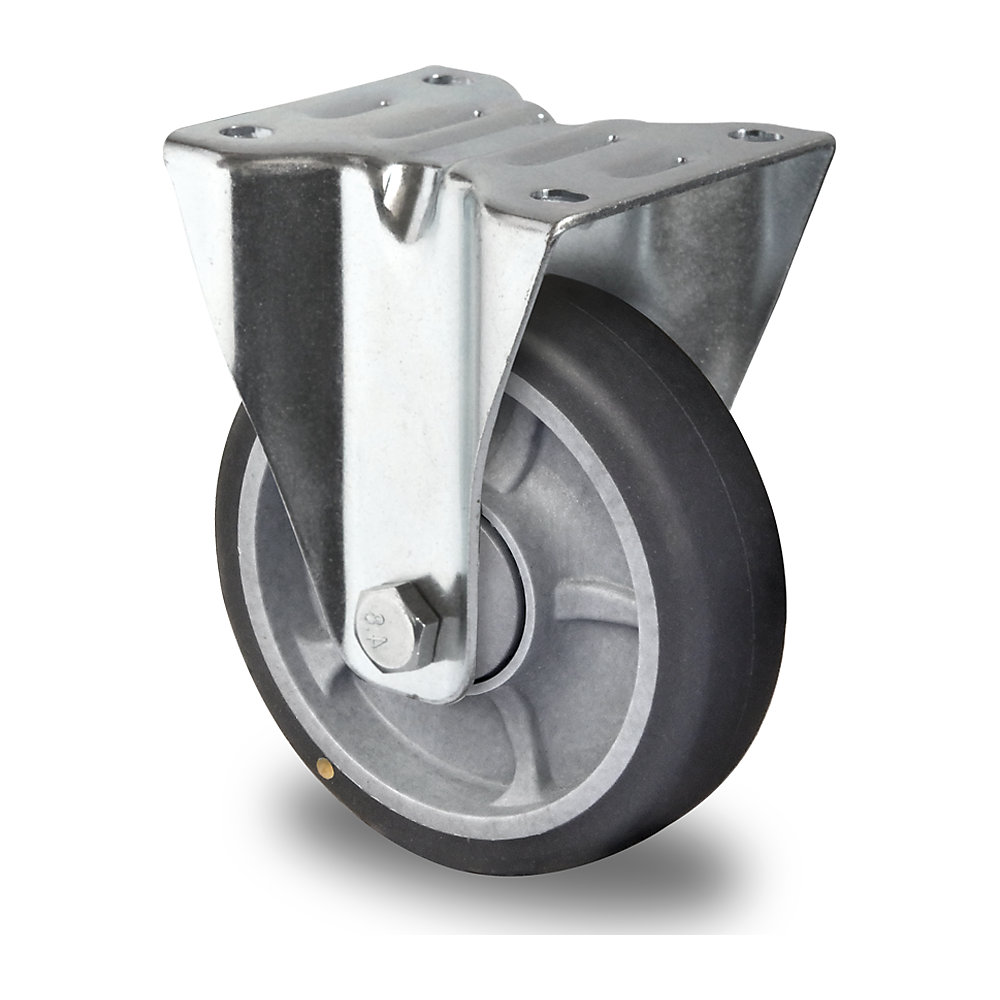 Roulettes thermoplastiques antistatiques sur jante polypropylène, à partir de 2 pièces