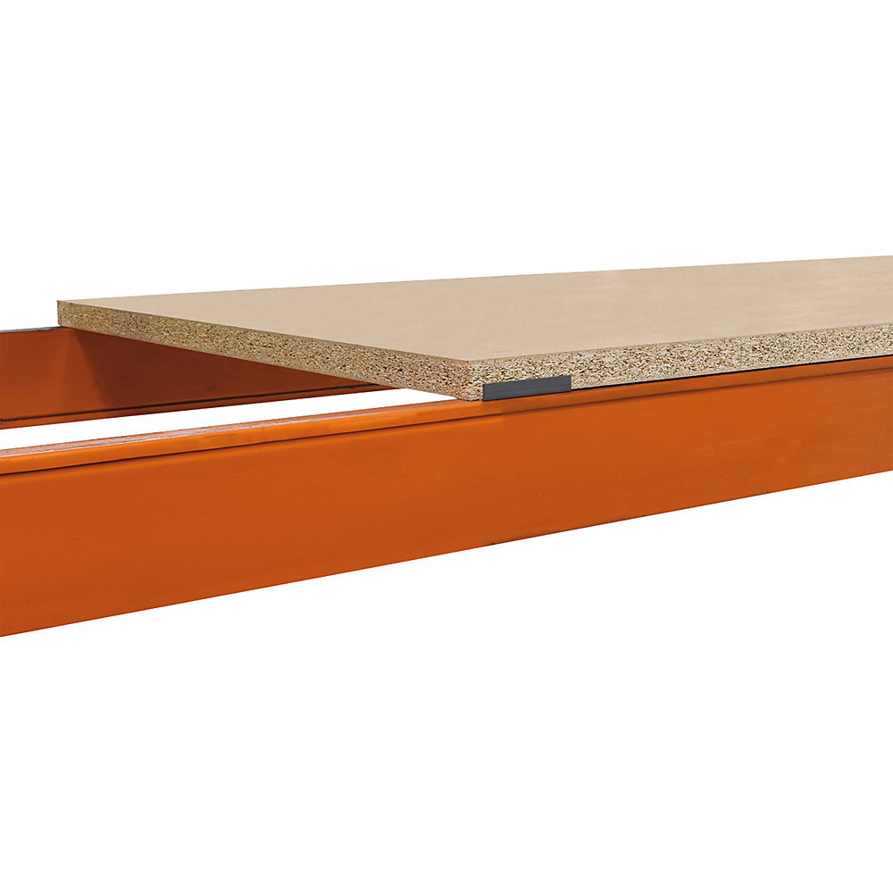 Palettenregal-Boden, Spanplatte, für Trägerlänge 2700 mm, Regaltiefe 750 mm eurokraft pro 2