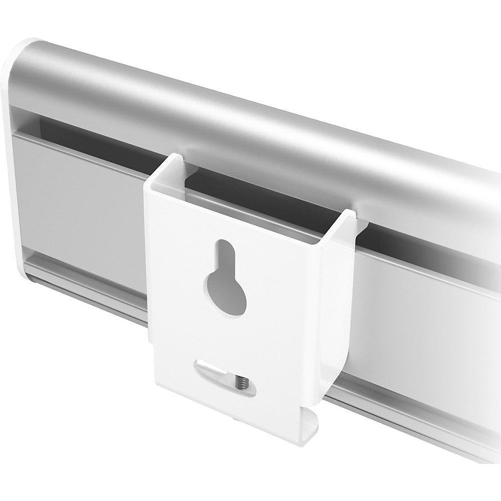 Wand-Schienensystem VIEWLITE, HxBxT 90 x 1200 x 25 mm, Tragfähigkeit 24 kg Dataflex 2