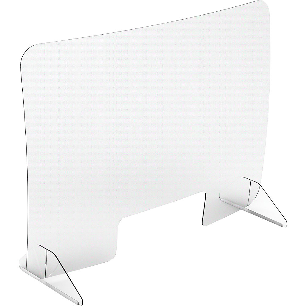 Vitre de protection contre les infections