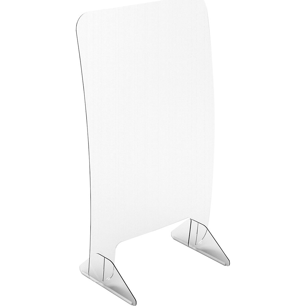 Vitre de protection contre les infections