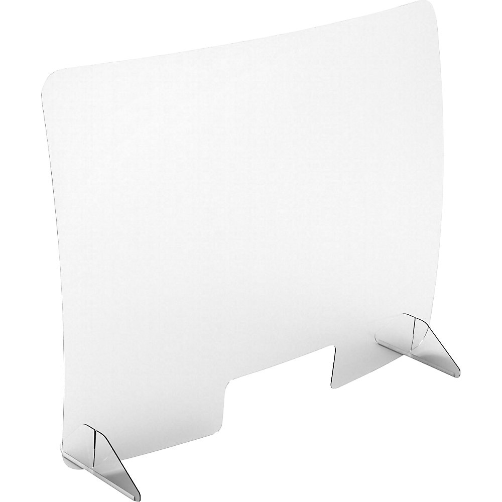 Vitre de protection contre les infections