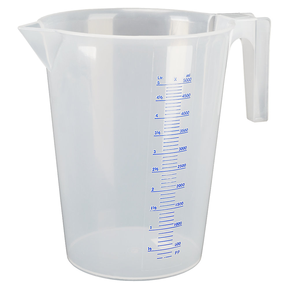 Gobelet gradué transparent