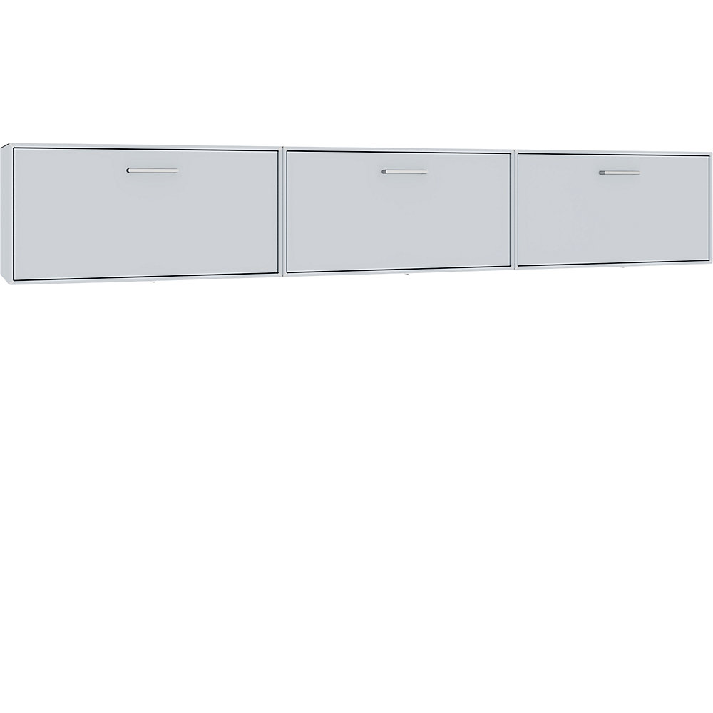 Ensemble suspendu de casiers bar